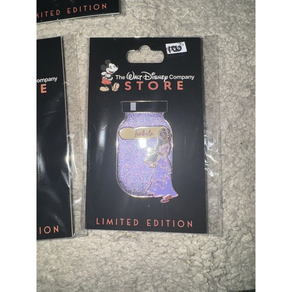 D23 2024 DEC Disney Pin The Color Shades Of Magic Paint Purple Isabela Twdcs